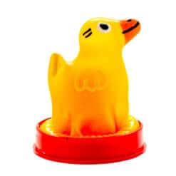 CONDOMERIE - PRESERVATIVO DECORATIVO PINTADO A MANO PATO - piKanteo | Despierta tu lado más piKante