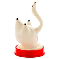 Alternative view of CONDOMERIE - PRESERVATIVO DECORATIVO PINTADO A MANO CISNE