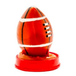 Alternative view of CONDOMERIE - PRESERVATIVO DECORATIVO PINTADO A MANO PELOTA DE RUGBY