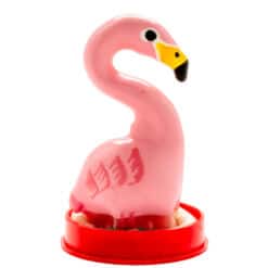 Alternative view of CONDOMERIE - PRESERVATIVO DECORATIVO PINTADO A MANO FLAMENCO ROSA