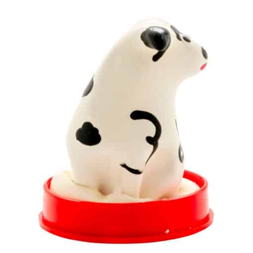 CONDOMERIE - PRESERVATIVO DECORATIVO PINTADO A MANO PERRO DÁLMATA - Imagen 2