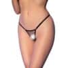 CHILIROSE - CR 4856 MICRO TANGA REJILLA NEGRO L/XL