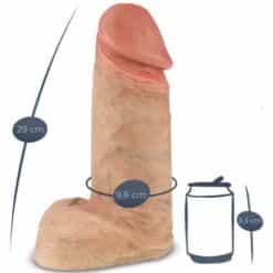 SILEXD - MODELO 1 XTREME PENE REALÍSTICO SILICONA PREMIUM 28 CM - piKanteo | Despierta tu lado más piKante