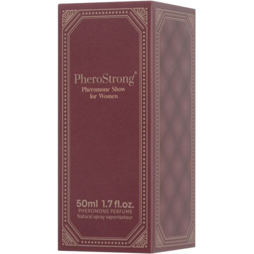 PHEROSTRONG - PERFUME CON FEROMONAS SHOW PARA MUJER 50 ML - Imagen 3