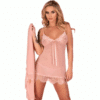 LIVCO CORSETTI FASHION - HYEONA 1710 BABYDOLL + TANGA ROSA M - piKanteo | Despierta tu lado más piKante
