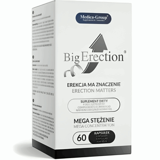 MEDICA GROUP - BIG ERECTION POTENCIADOR HOMBRE 60 CÁPSULAS - Imagen 2