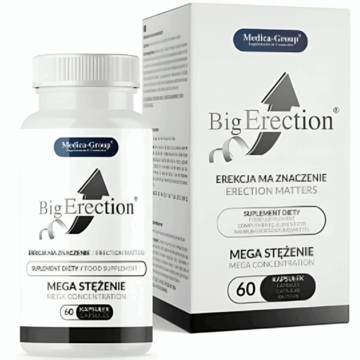 MEDICA GROUP - BIG ERECTION POTENCIADOR HOMBRE 60 CÁPSULAS - Imagen 3