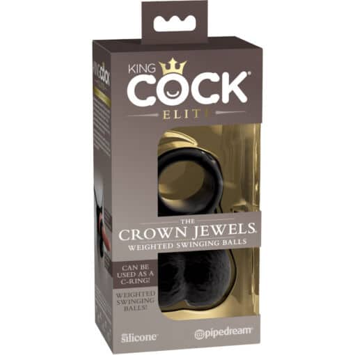 KING COCK - TESTÍCULOS BALANCEANTES CON PESO SILICONA - Imagen 6