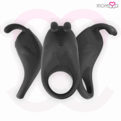 Alternative view of MORESSA - BRAD PREMIUM SILICONE RECARGABLE NEGRO