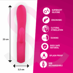 MORESSA - DUSTIN ONDAS ESTIMULADORAS CLITORIAL Y POTENTE VIBRACIÓN PREMIUM SILICONE RECARGABLE - piKanteo | Despierta tu lado más piKante