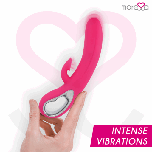 MORESSA - DUSTIN ONDAS ESTIMULADORAS CLITORIAL Y POTENTE VIBRACIÓN PREMIUM SILICONE RECARGABLE - Imagen 3