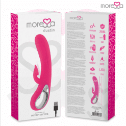 MORESSA - DUSTIN ONDAS ESTIMULADORAS CLITORIAL Y POTENTE VIBRACIÓN PREMIUM SILICONE RECARGABLE - piKanteo | Despierta tu lado más piKante