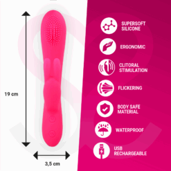 MORESSA - GINO TICKLING VAGINAL PREMIUM SILICONE RECARGABLE - piKanteo | Despierta tu lado más piKante