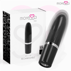 MORESSA - IVY MASAJEADOR SIMULADOR LABIAL DE VIAJE NEGRO