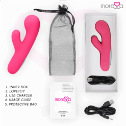 MORESSA - JERRY CLIP VIBRADOR PUNTO G Y CLITORIS PREMIUM SILICONE RECARGABLE - piKanteo | Despierta tu lado más piKante