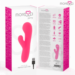 MORESSA - JERRY CLIP VIBRADOR PUNTO G Y CLITORIS PREMIUM SILICONE RECARGABLE - piKanteo | Despierta tu lado más piKante