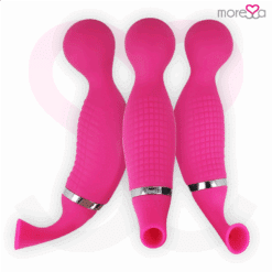 Alternative view of MORESSA - KIRK DUO ONDAS ESTIMULADORAS + MASAJEADOR MULTI PRESTACIONES PREMIUM SILICONE RECARGABLE