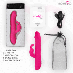 MORESSA - MOLLY IMPULSOR UP&DOWN Y POTENTE VIBRACIÓN PREMIUM SILICONE RECARGABLE - piKanteo | Despierta tu lado más piKante