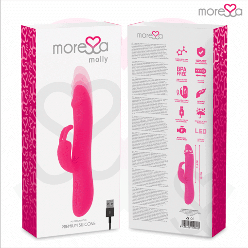 MORESSA - MOLLY IMPULSOR UP&DOWN Y POTENTE VIBRACIÓN PREMIUM SILICONE RECARGABLE - Imagen 7