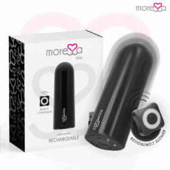 MORESSA - NIX POTENTE VIBRADOR MULTI JUEGOS CONTROL REMOTO NEGRO