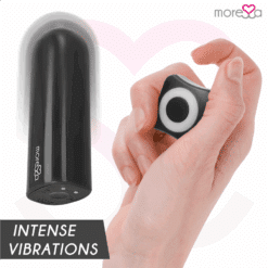 MORESSA - NIX POTENTE VIBRADOR MULTI JUEGOS CONTROL REMOTO NEGRO - piKanteo | Despierta tu lado más piKante