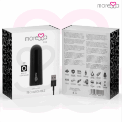 MORESSA - NIX POTENTE VIBRADOR MULTI JUEGOS CONTROL REMOTO NEGRO - piKanteo | Despierta tu lado más piKante