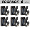 ECOPACKS 6 UDS - IBIZA ROSE VIBRADOR EFECTO OSCILANTE Y ESTIMULADOR CLÍTORIS - piKanteo | Despierta tu lado más piKante