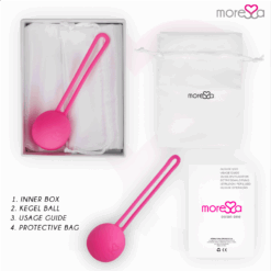 MORESSA - OSIAN ONE ENTRENAMIENTO SUELO PELVICO 51gr PREMIUM SILICONA ROSA - piKanteo | Despierta tu lado más piKante