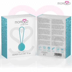MORESSA - OSIAN ONE ENTRENAMIENTO SUELO PELVICO 51gr PREMIUM SILICONA TURQUESA - piKanteo | Despierta tu lado más piKante