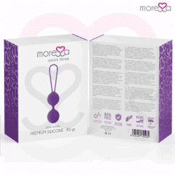 MORESSA - OSIAN THREE ENTRENAMIENTO SUELO PELVICO 85 gr PREMIUM SILICONA LILA - piKanteo | Despierta tu lado más piKante