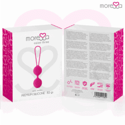 MORESSA - OSIAN THREE ENTRENAMIENTO SUELO PELVICO 85 gr PREMIUM SILICONA ROSA - piKanteo | Despierta tu lado más piKante