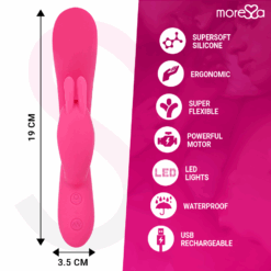 MORESSA - TELMO TICKLING CLITORIAL PREMIUM SILICONE RECARGABLE - piKanteo | Despierta tu lado más piKante