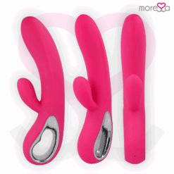 Alternative view of MORESSA - TROY MASAJEADOR PUNTO G Y CLITORIS PREMIUM SILICONE RECARGABLE