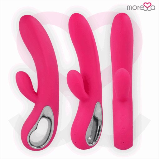 MORESSA - TROY MASAJEADOR PUNTO G Y CLITORIS PREMIUM SILICONE RECARGABLE - Imagen 2