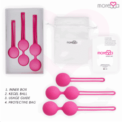MORESSA - OSIAN SET PREMIUM SILICONA ROSA (Osian One - 51 g | Osian Two - 101 g | Osian Three 85 g) - piKanteo | Despierta tu lado más piKante