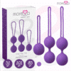 MORESSA - OSIAN SET Osian One; 51 Gr / Osian Two; 101 Gr / Osian Three 85 gr PREMIUM SILICONA LILA