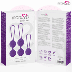 MORESSA - OSIAN SET Osian One; 51 Gr / Osian Two; 101 Gr / Osian Three 85 gr PREMIUM SILICONA LILA - piKanteo | Despierta tu lado más piKante
