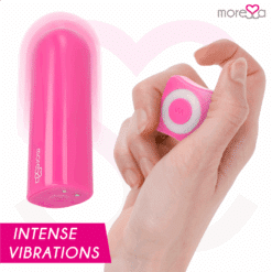 MORESSA - NIX POTENTE VIBRADOR MULTI JUEGOS CONTROL REMOTO ROSA - piKanteo | Despierta tu lado más piKante