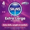 SKINS - TAMAÑO XL PRESERVATIVOS PREMIUM PACK 4 - piKanteo | Despierta tu lado más piKante