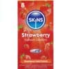 SKINS - PRESERVATIVOS PREMIUM SABOR FRESA PACK 8 - piKanteo | Despierta tu lado más piKante