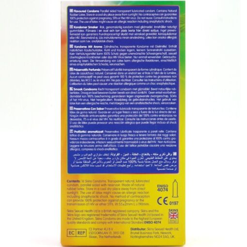 SKINS - MULTI SABORES PRESERVATIVOS PREMIUM PACK 16 - Imagen 4