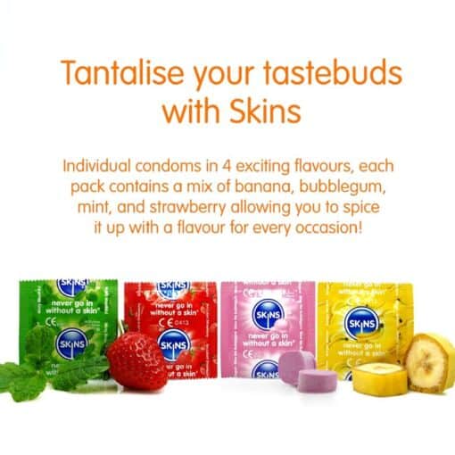 SKINS - MULTI SABORES PRESERVATIVOS PREMIUM PACK 16 - Imagen 3