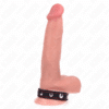 KINK - ANILLO PENE CUERO CON CIERRE A PRESIÓN FORRO ROJO 21 X 1.5 CM - piKanteo | Despierta tu lado más piKante