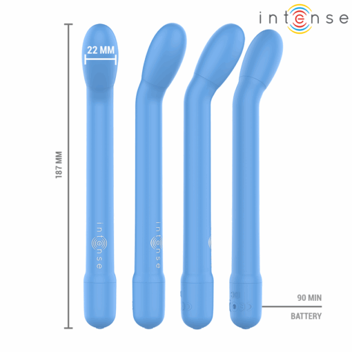 INTENSE - ESTIMULADOR PUNTO-G AZUL RECARGABLE - Imagen 3