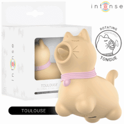 INTENSE - TOULOUSE ESTIMULADOR CON LENGUA ROTATIVA 360º AMARILLO