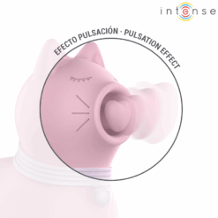 INTENSE - MARIE ESTIMULADOR CON LENGUA EFECTO PULSACIÓN ROSA - piKanteo | Despierta tu lado más piKante