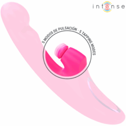 INTENSE - EMI VIBRADOR 13,5 CM MULTIFUNCIÓN 3 EN 1 10 VIBRACIONES ROSA - piKanteo | Despierta tu lado más piKante