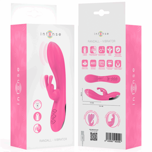 INTENSE - RANDALL VIBRADOR RABBIT 10 VIBRACIONES ROSA - Imagen 8