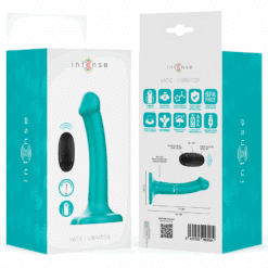INTENSE - KATIE VIBRADOR CON VENTOSA 10 VIBRACIONES AZUL OSCURO CONTROL REMOTO - piKanteo | Despierta tu lado más piKante