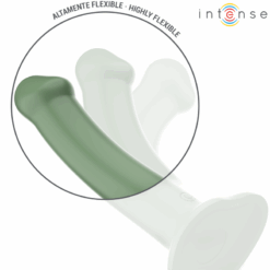 INTENSE - BECCA VIBRADOR CON VENTOSA 10 VIBRACIONES VERDE CONTROL REMOTO - piKanteo | Despierta tu lado más piKante